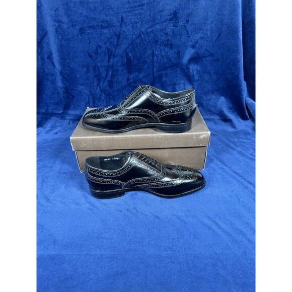 Florsheim Mens Leather Lexington Cap Toe Dress Oxford Size 9D 0497